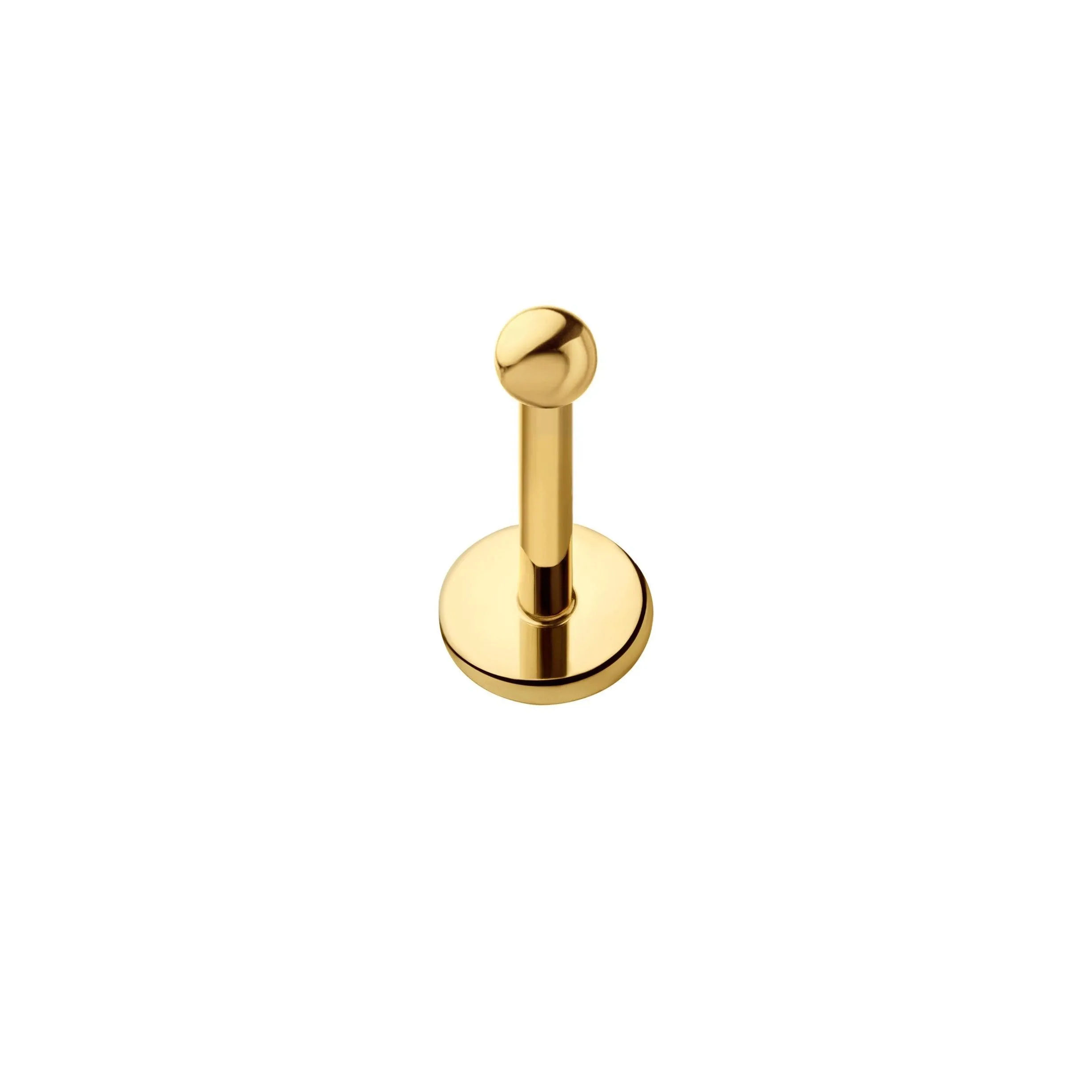 2 mm Dot Flat Back Stud - Titanium