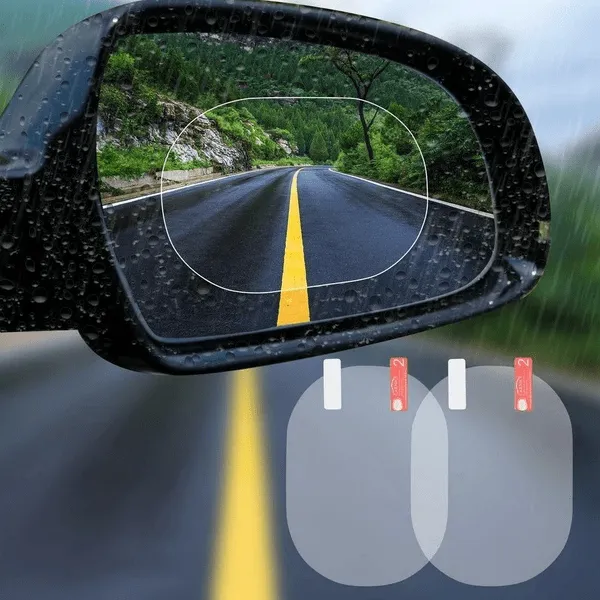 2nd Generation Anti-fog Car Mirror Film (2 pcs set)