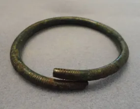 A Celtic Ladies Bronze Decorated Bracelet.