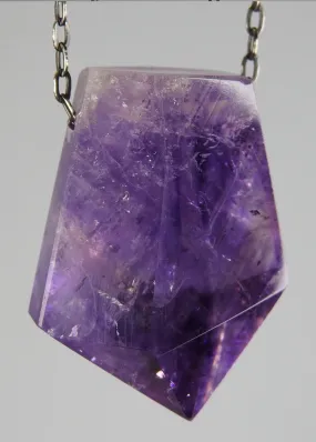Amethyst Crystal Necklace