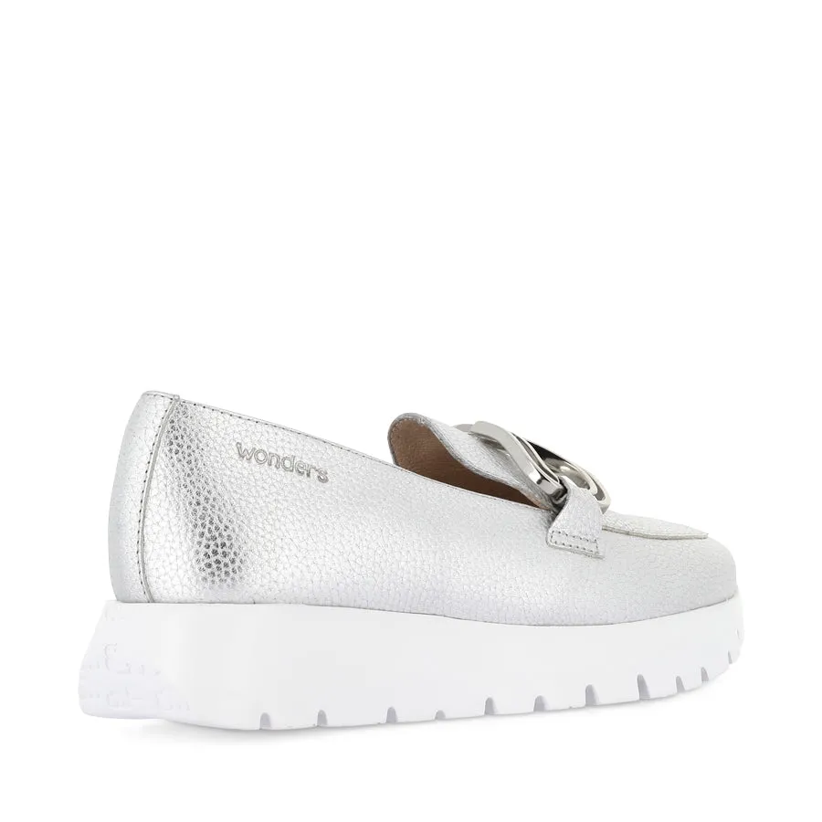 ARIANA A-2462 - SILVER LEATHER