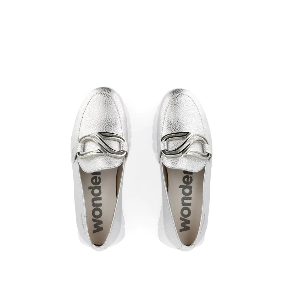 ARIANA A-2462 - SILVER LEATHER