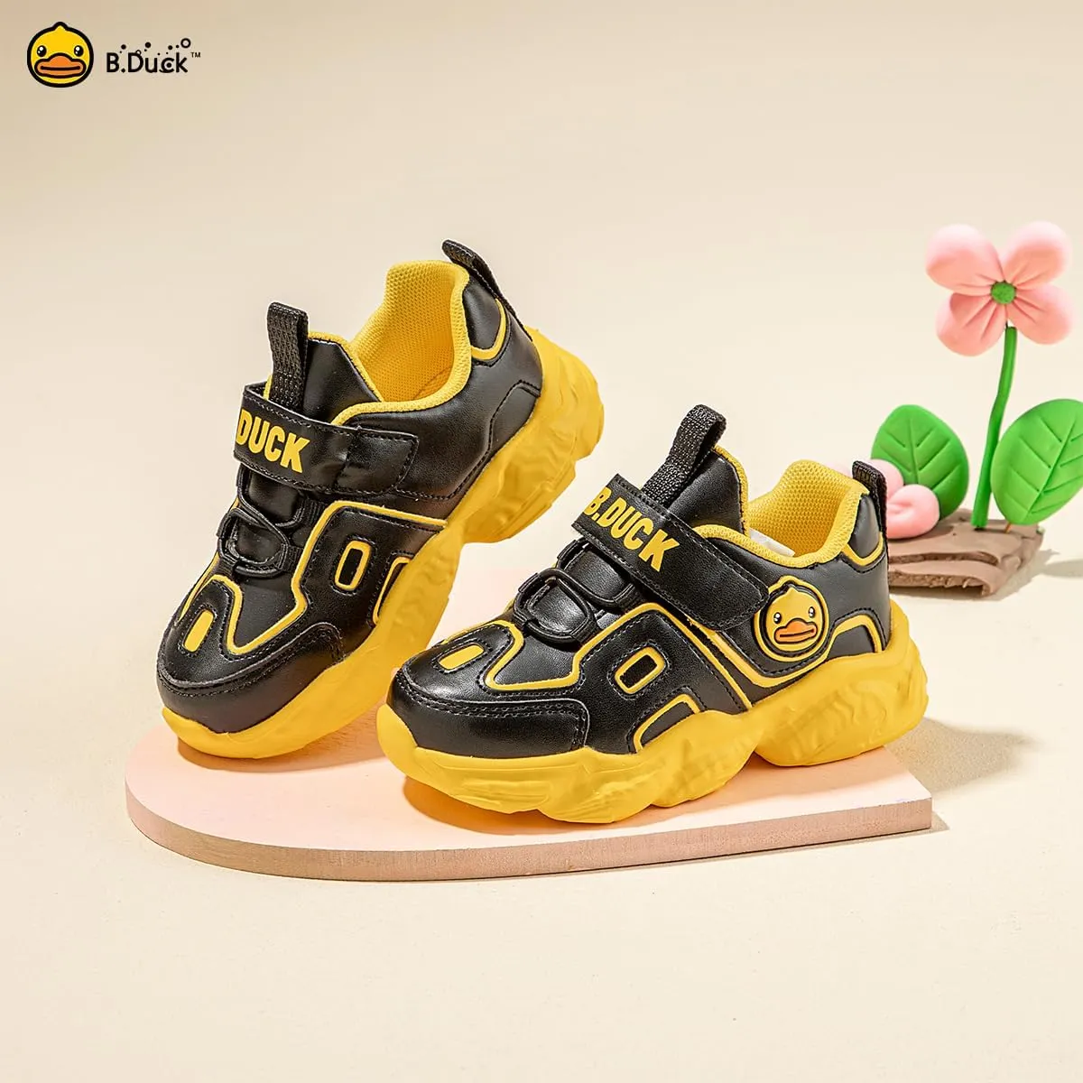 B.Duck Toddler Shoes for Girl and Boy Kids Shoes Toddler Sneakers Girls Shoes Toddler Running Shoes Toddler Sneakers for Toddler/Little Kid (Toddler 8-Big Kid 4)