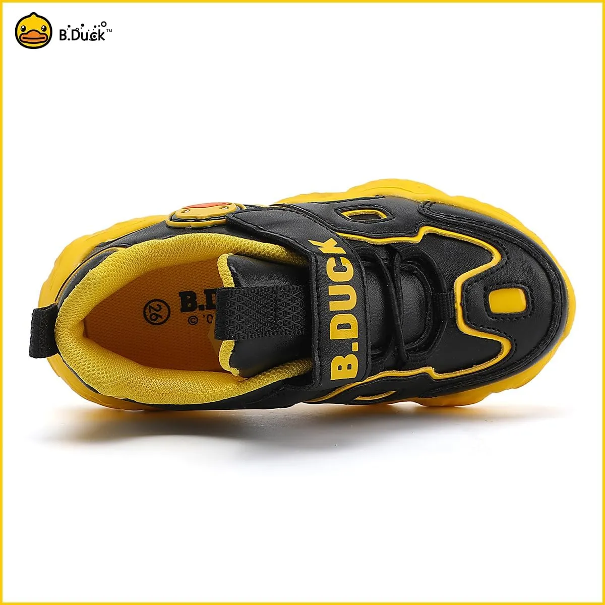 B.Duck Toddler Shoes for Girl and Boy Kids Shoes Toddler Sneakers Girls Shoes Toddler Running Shoes Toddler Sneakers for Toddler/Little Kid (Toddler 8-Big Kid 4)