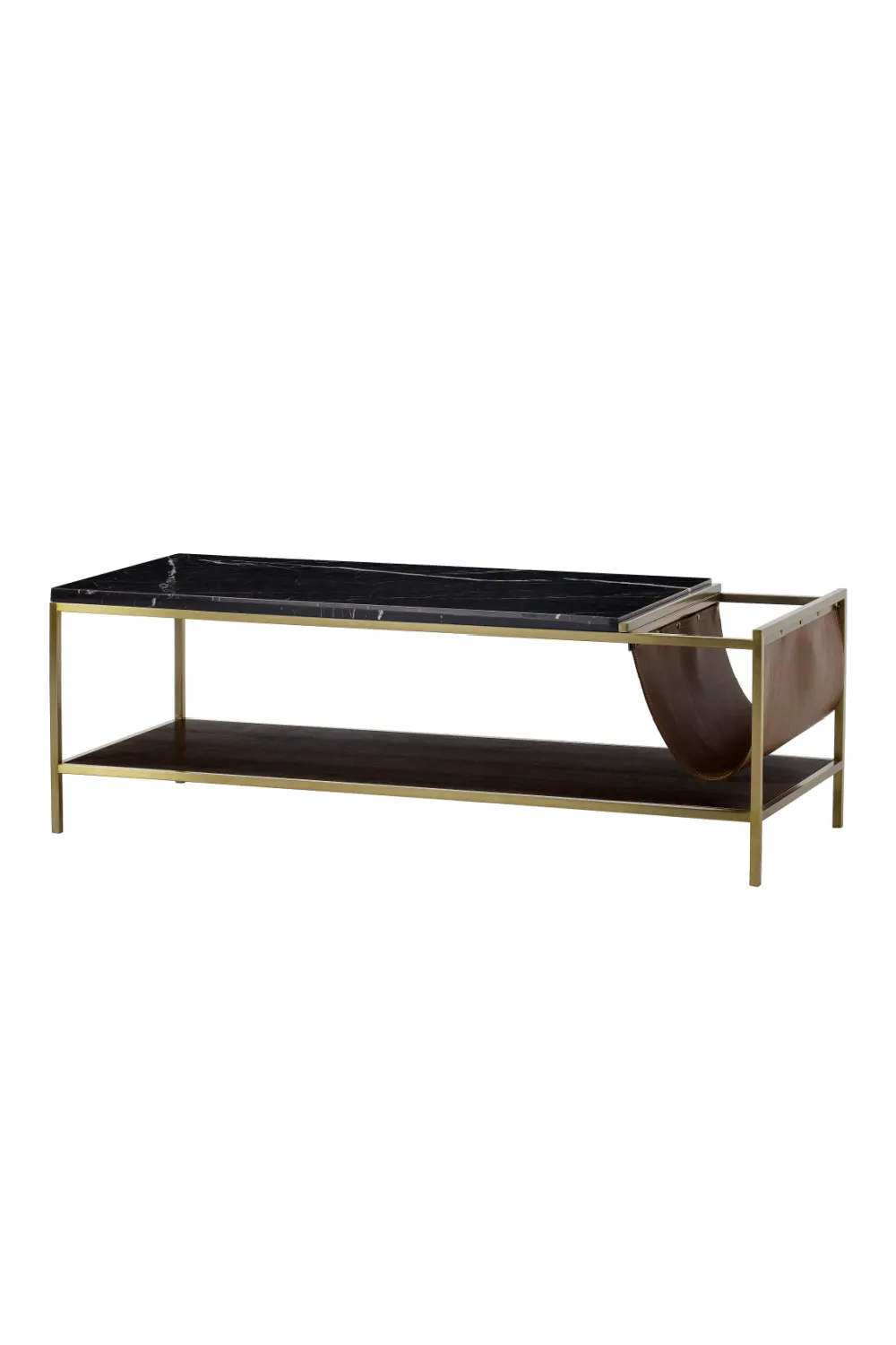 Black Marble Top Coffee Table | Andrew Martin Chester