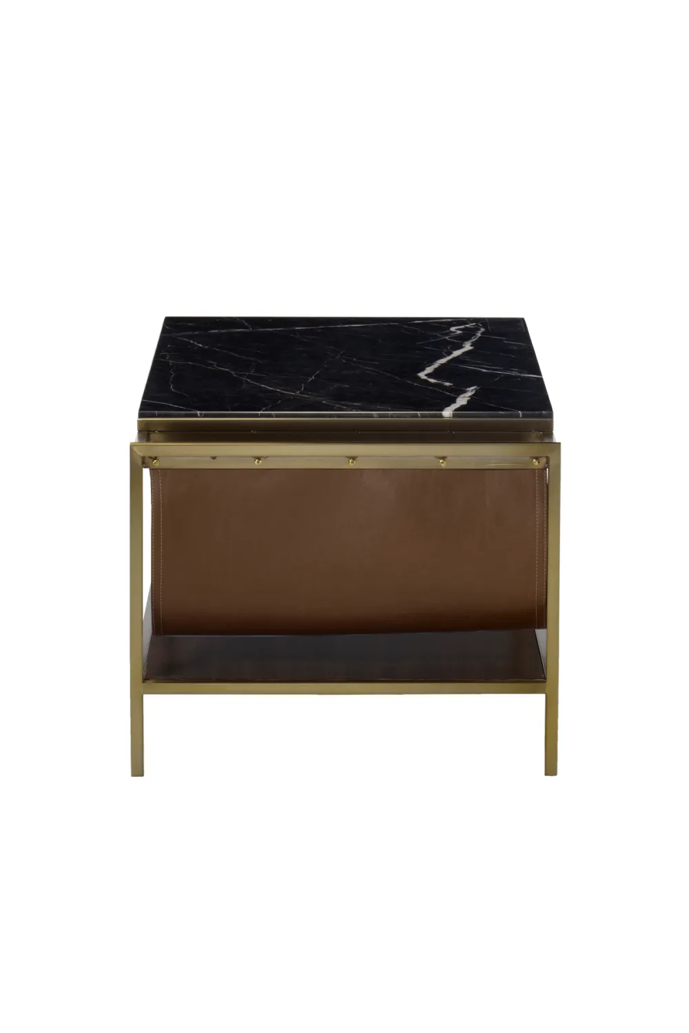 Black Marble Top Coffee Table | Andrew Martin Chester