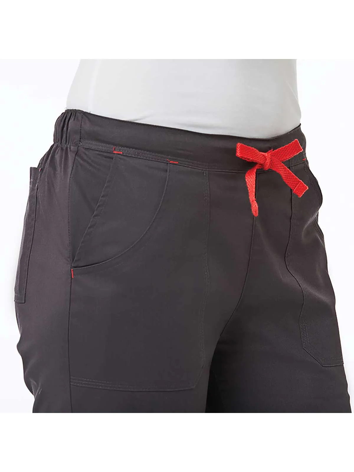 Blossom - Women's Multi-Pocket Flare Leg Pant