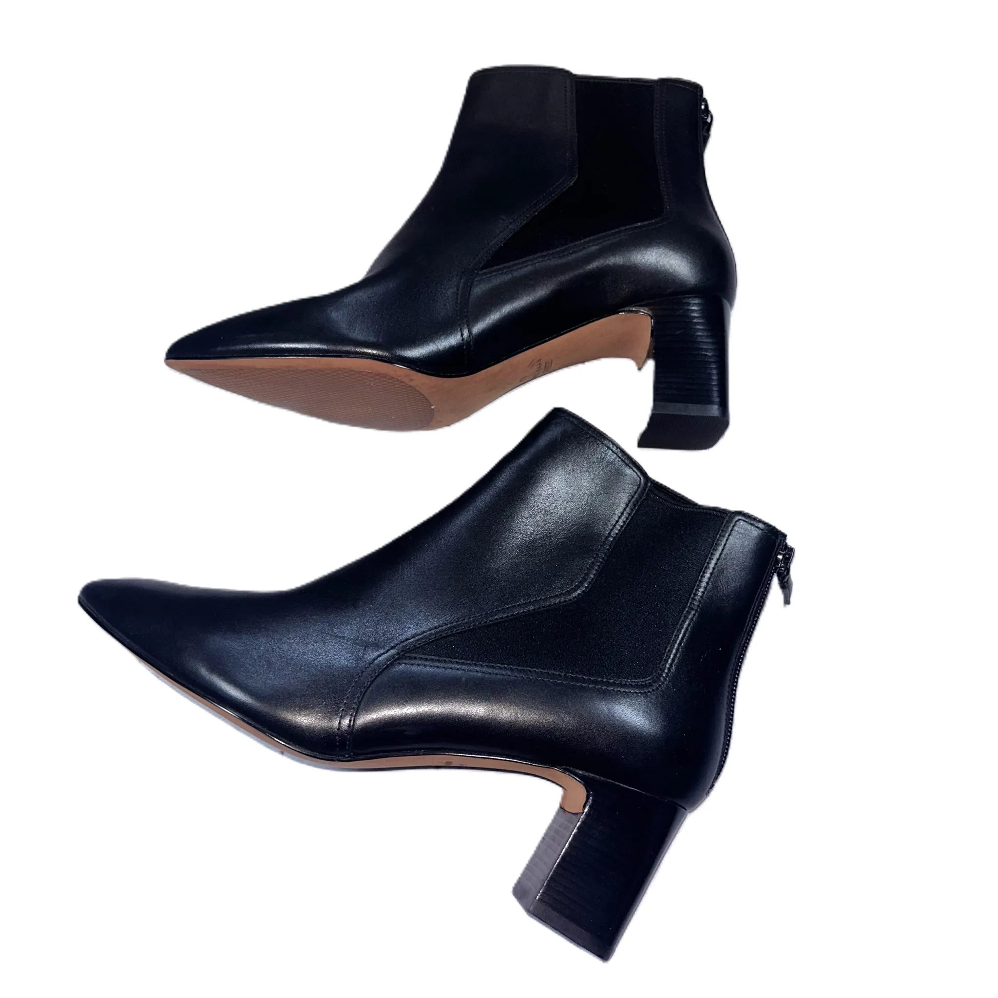 Boots Ankle Heels By Cole-haan In Black, Size: 9