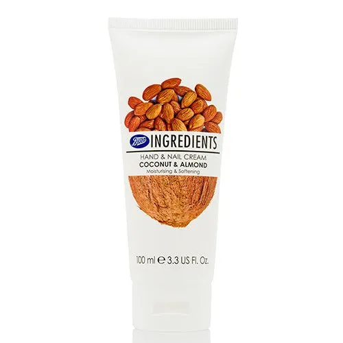 Boots Coconut & Almond Hand & Nail Cream 100Ml