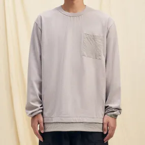 Boysnextdoor Fishtail LS Tshirt Light Grey