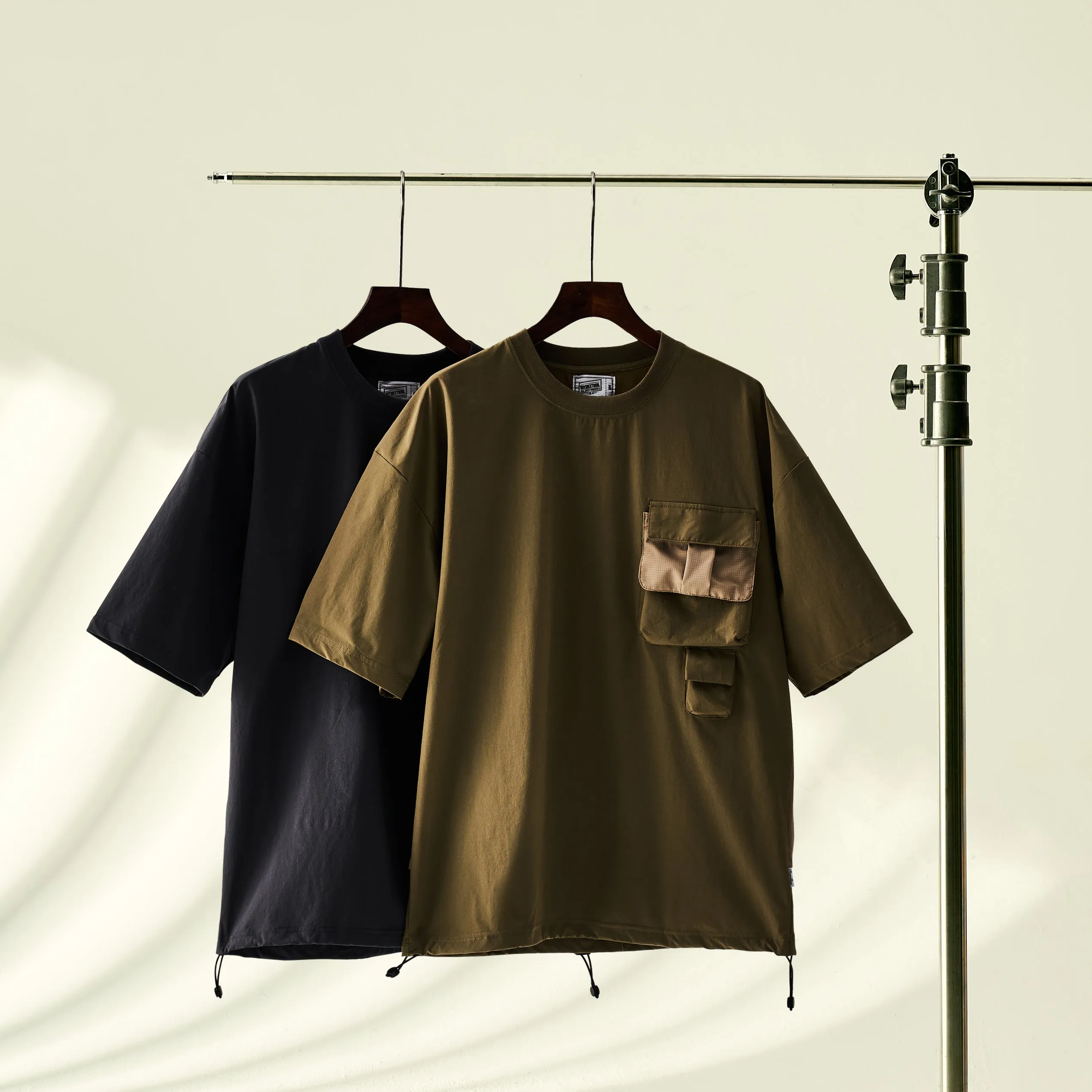 Boysnextdoor Multi Pocket Tee Grey
