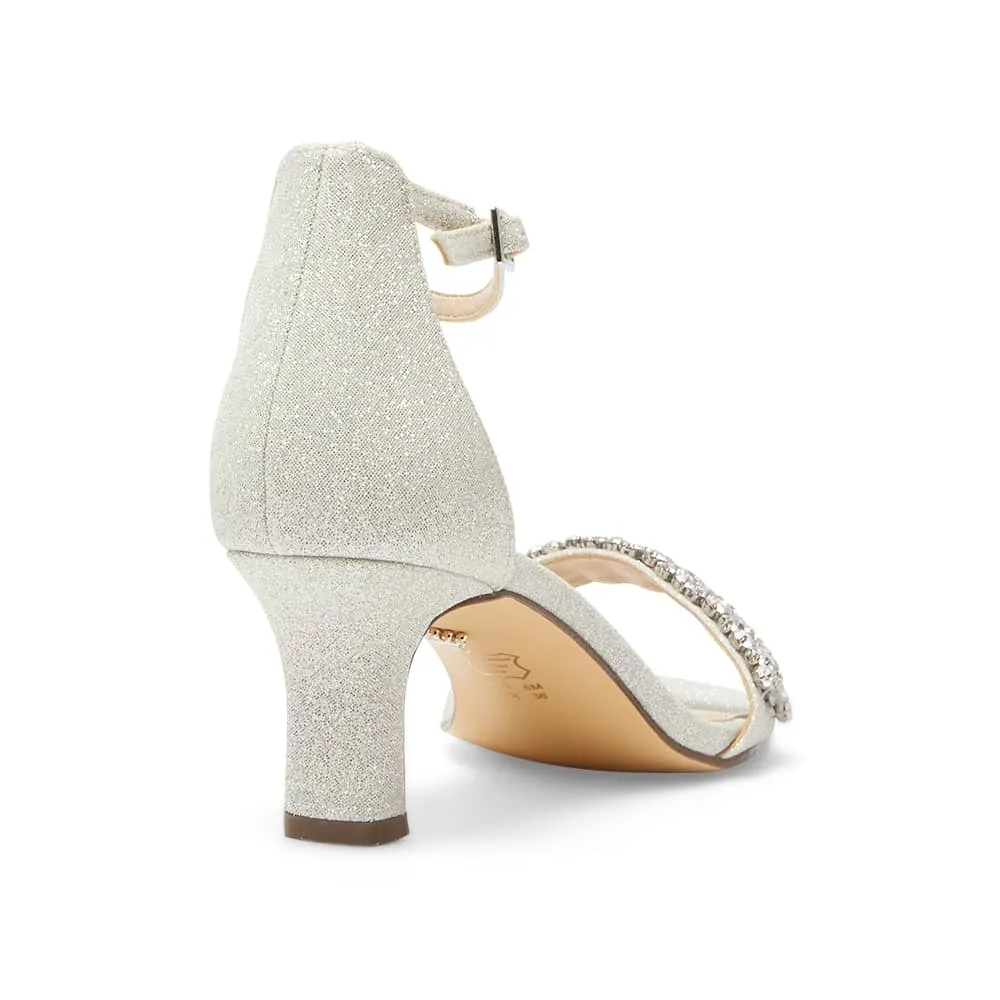 Britany Heel in Silver Fantasy