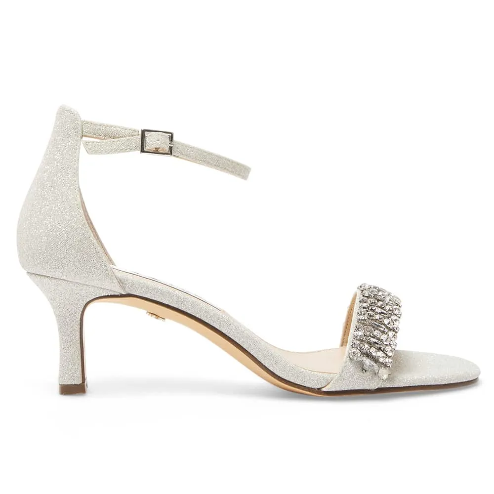 Britany Heel in Silver Fantasy