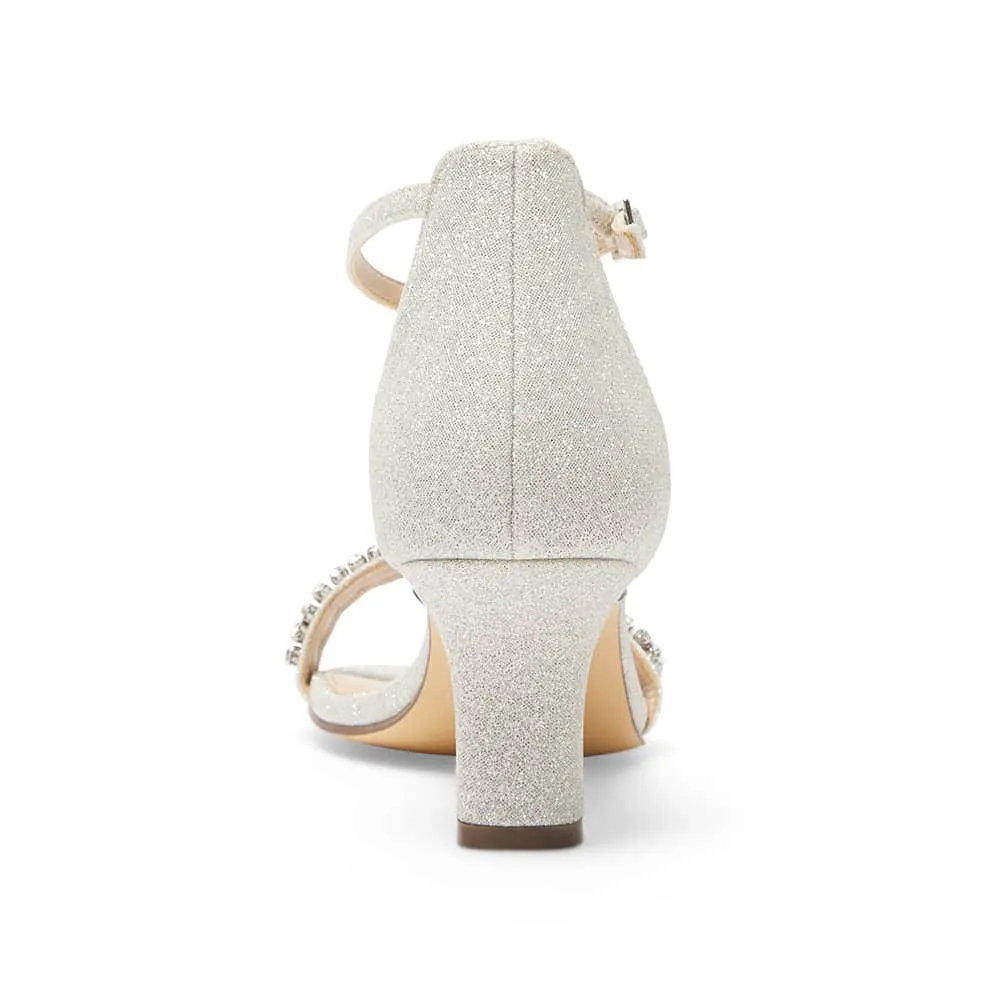 Britany Heel in Silver Fantasy