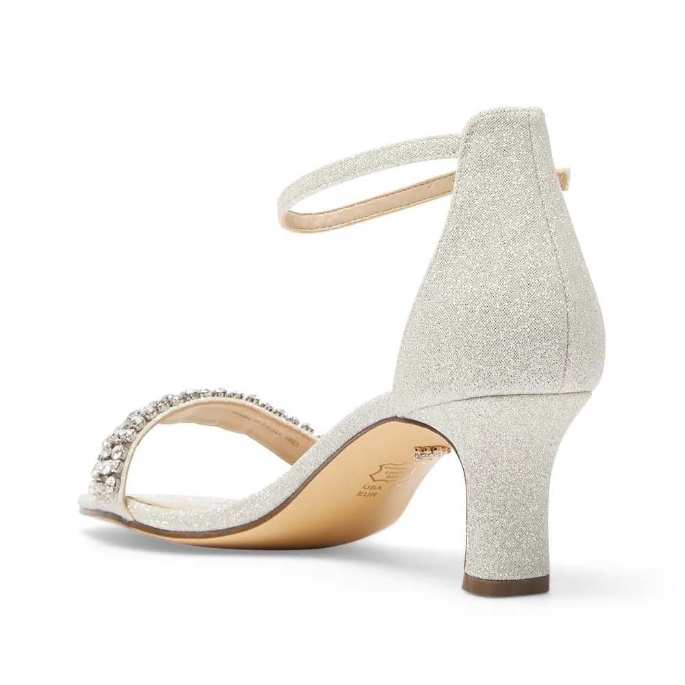Britany Heel in Silver Fantasy