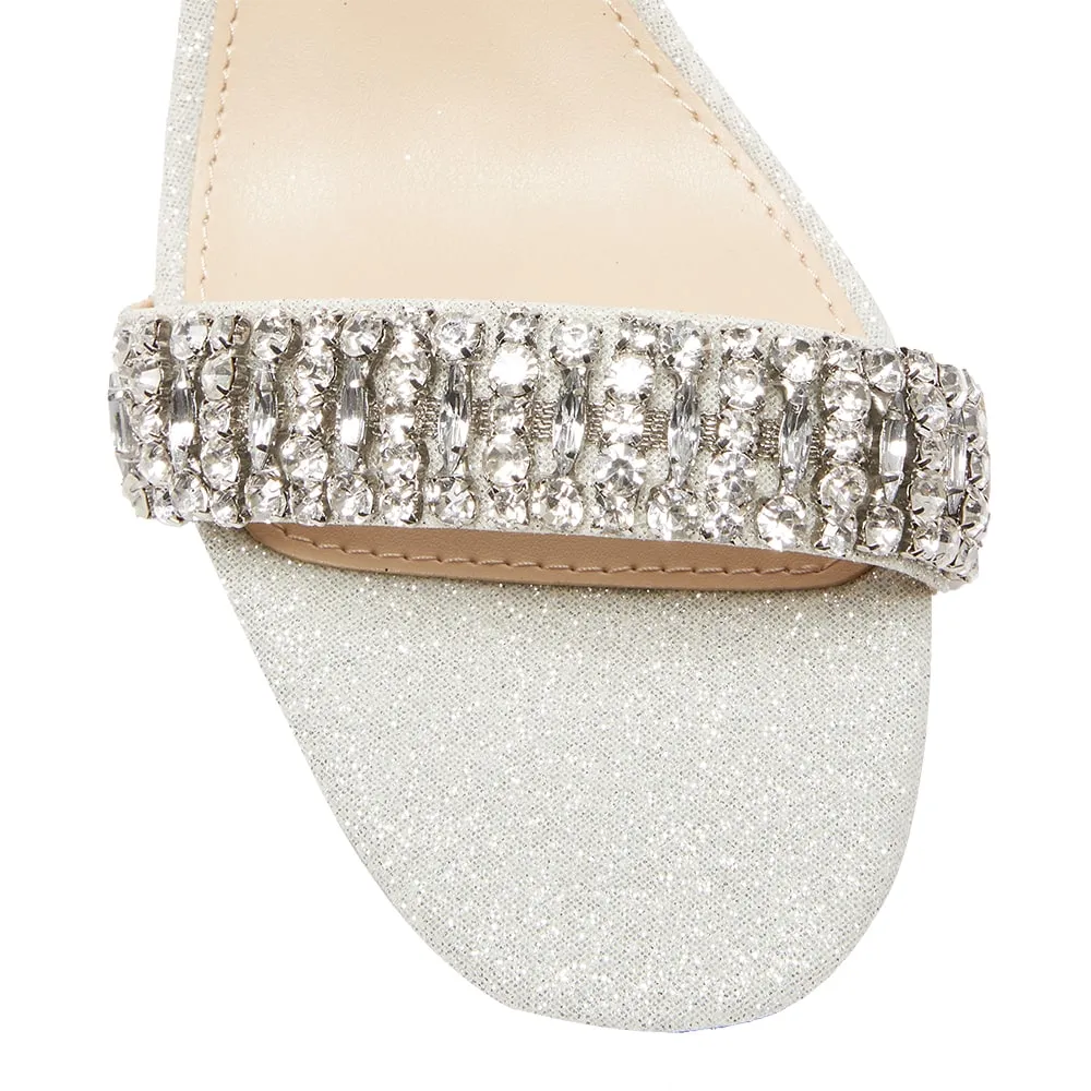 Britany Heel in Silver Fantasy