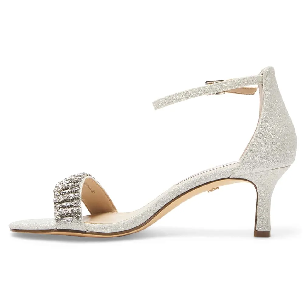 Britany Heel in Silver Fantasy