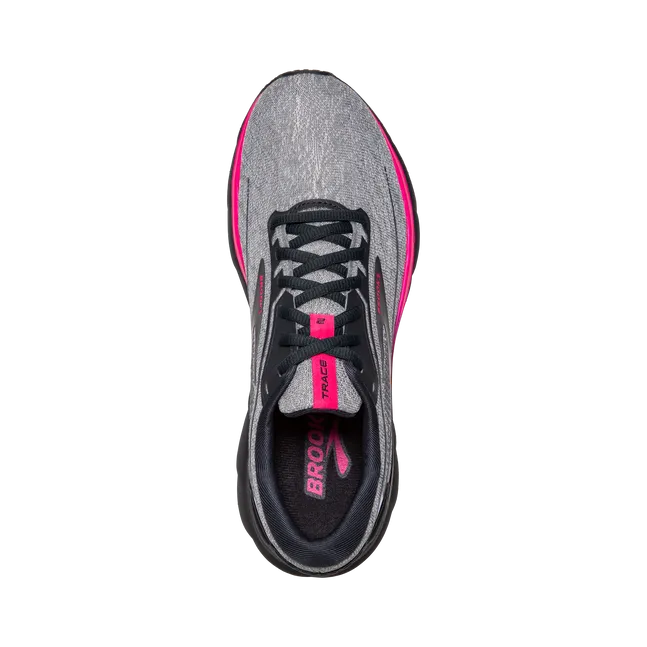 Brooks Women's Trace 2 - Oyster/Ebony/Pink