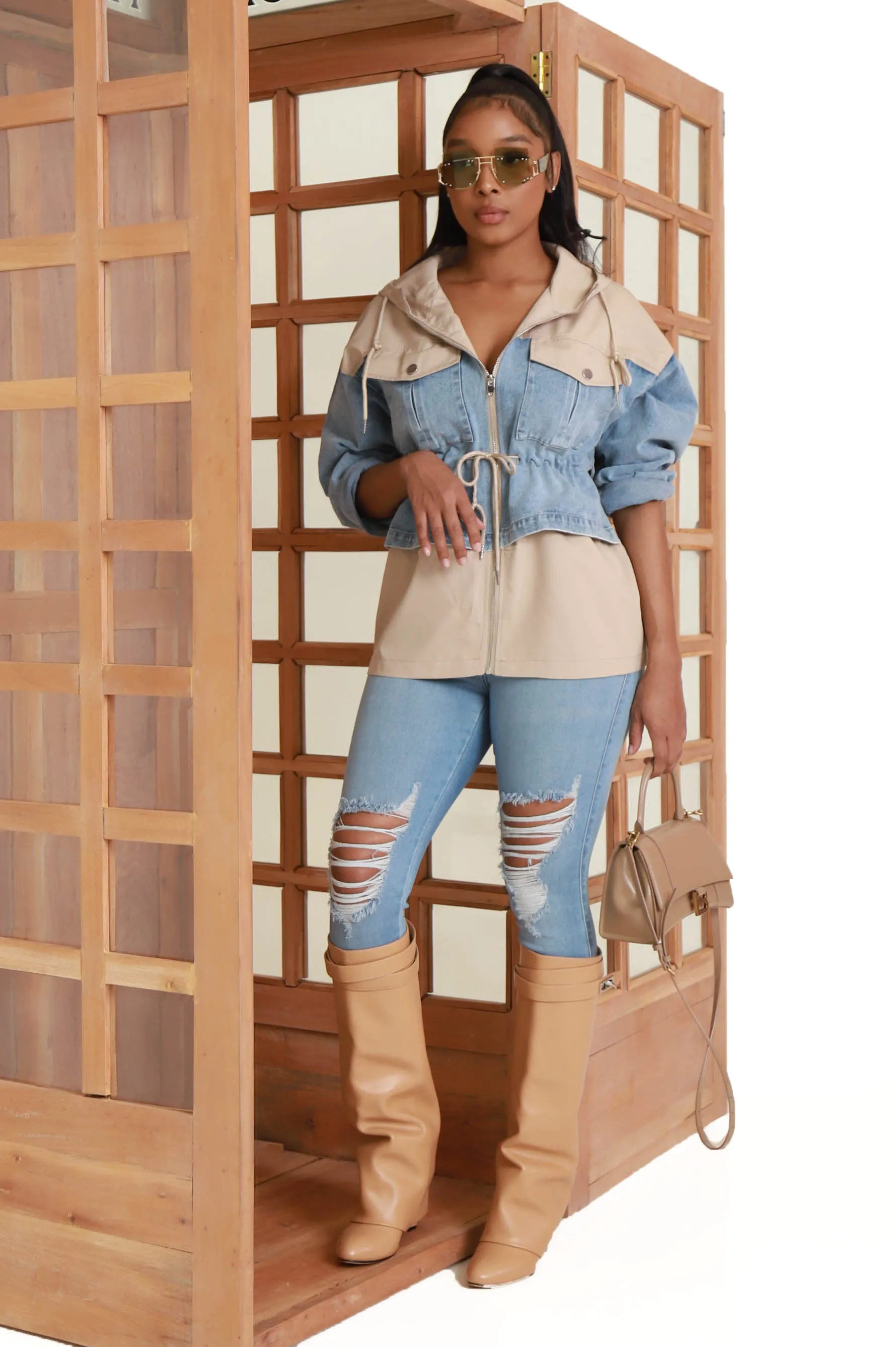 Burst Your Bubble High Rise Jeans - Light Wash
