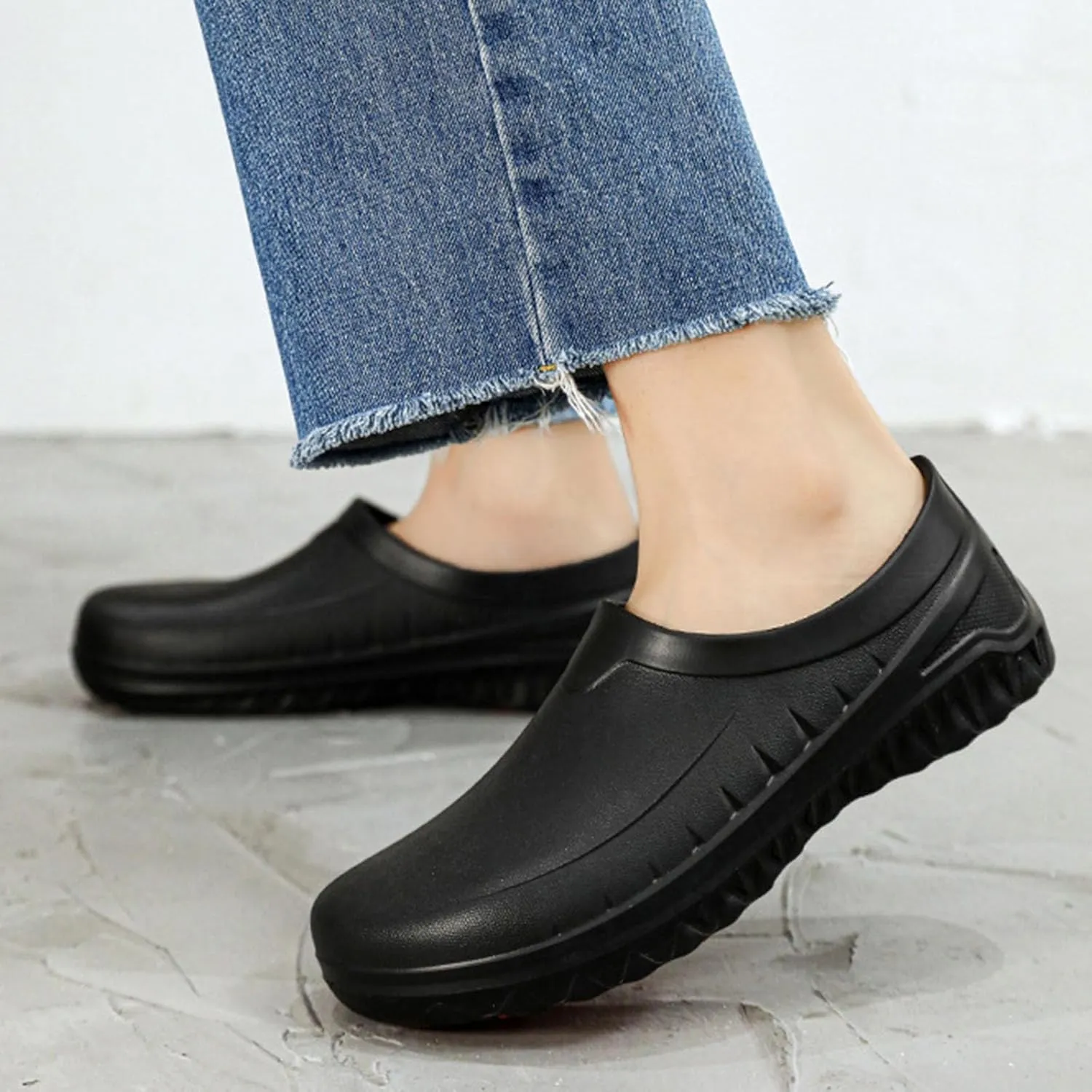 Chef Shoes Non Slip Clogs Work Kitchen Shoes Zapatos De Chef for Mens Slippers Size 15wide