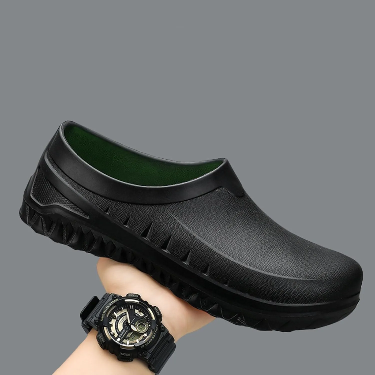 Chef Shoes Non Slip Clogs Work Kitchen Shoes Zapatos De Chef for Mens Slippers Size 15wide