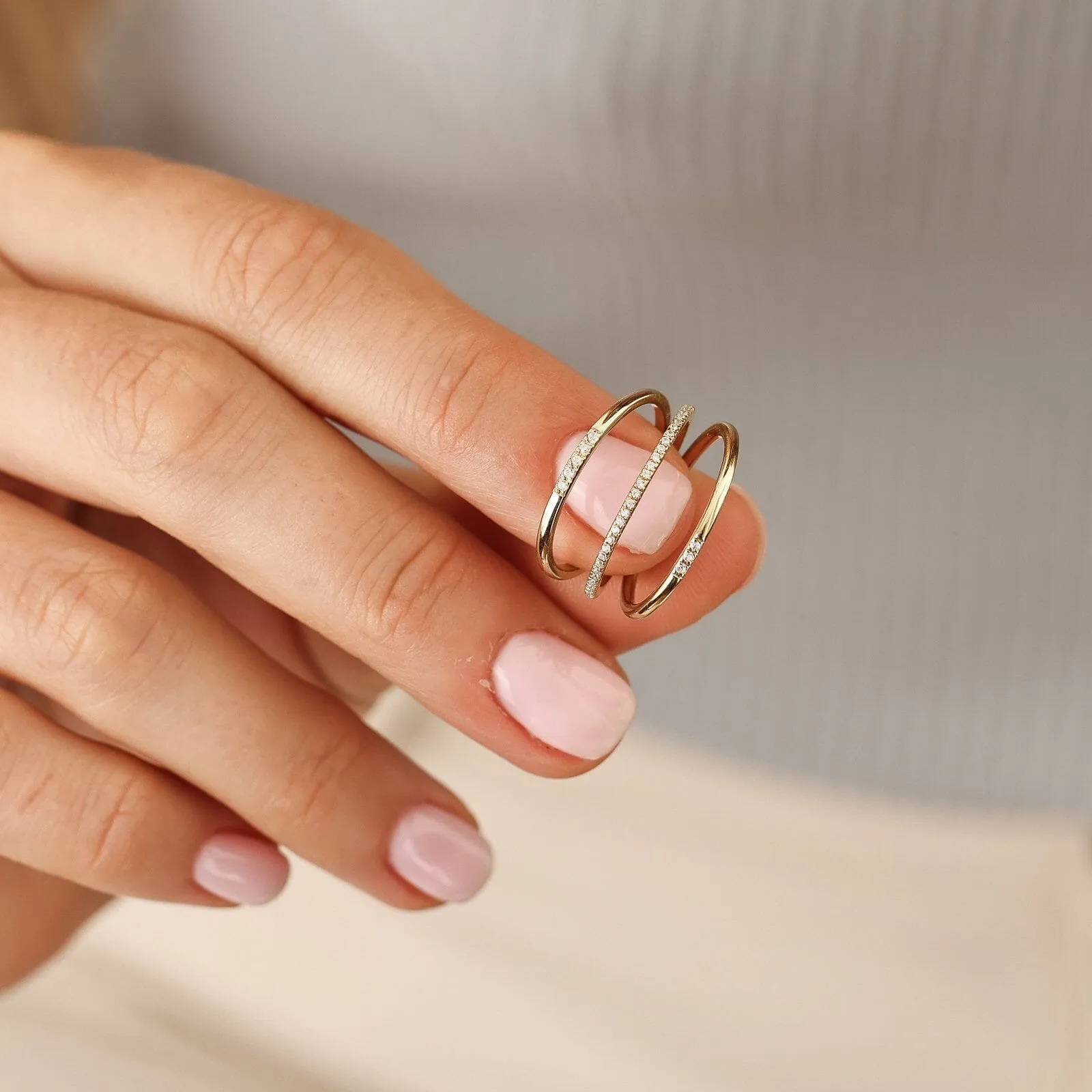 Diamond Eternity Ring - 14K Yellow Gold