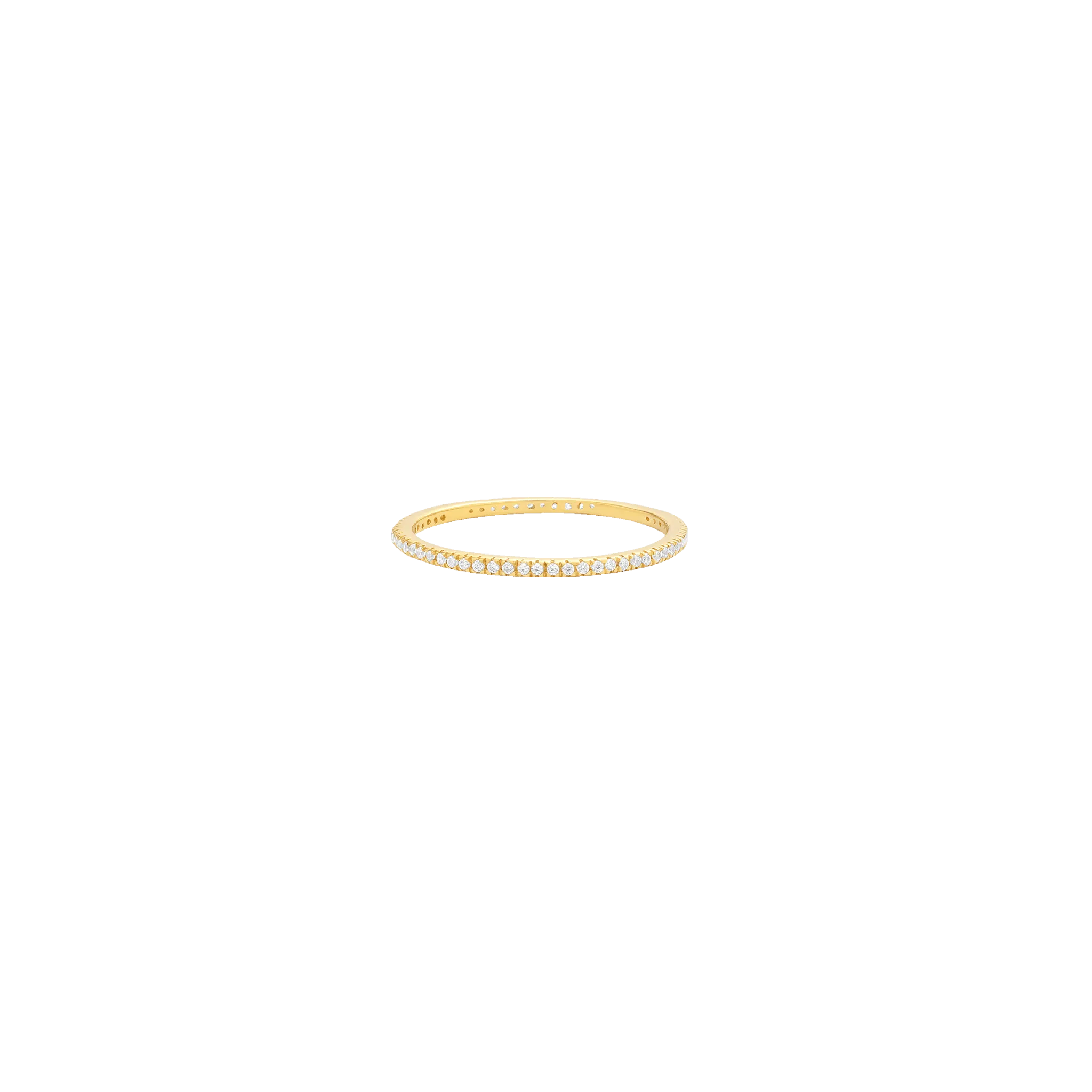 Diamond Eternity Ring - 14K Yellow Gold