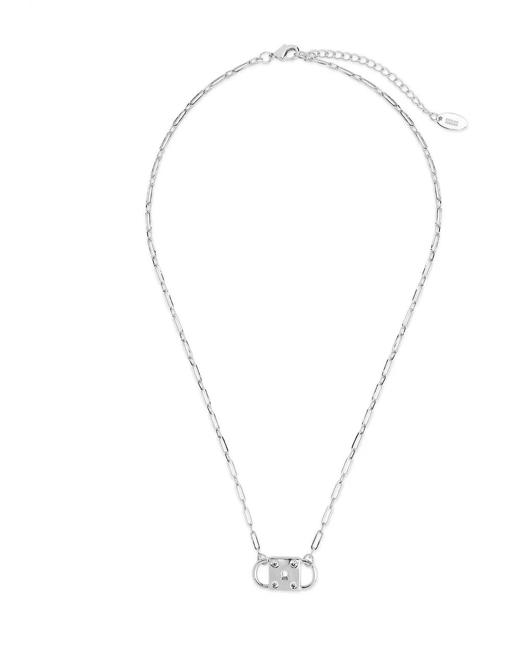 Double Padlock Pendant