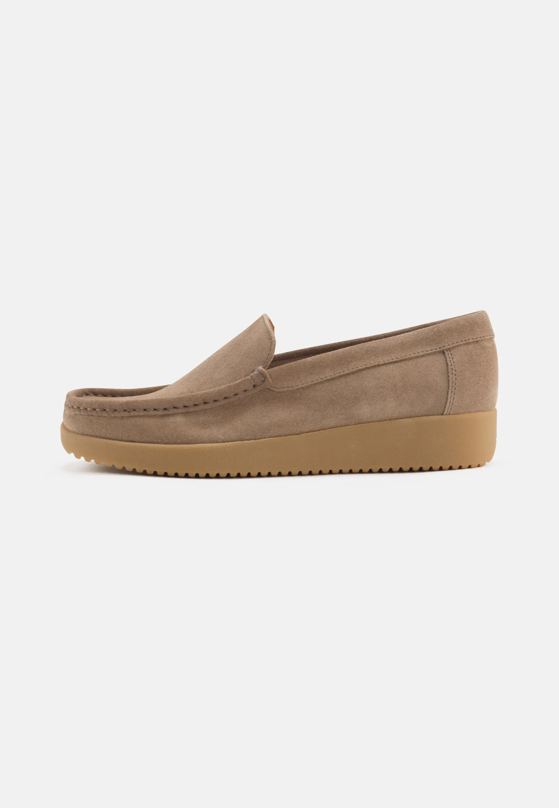 Elin Loafer Suede - Moonrock