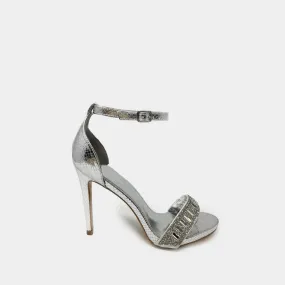 Felicity High Heel Anklestrap Diamante Sandal