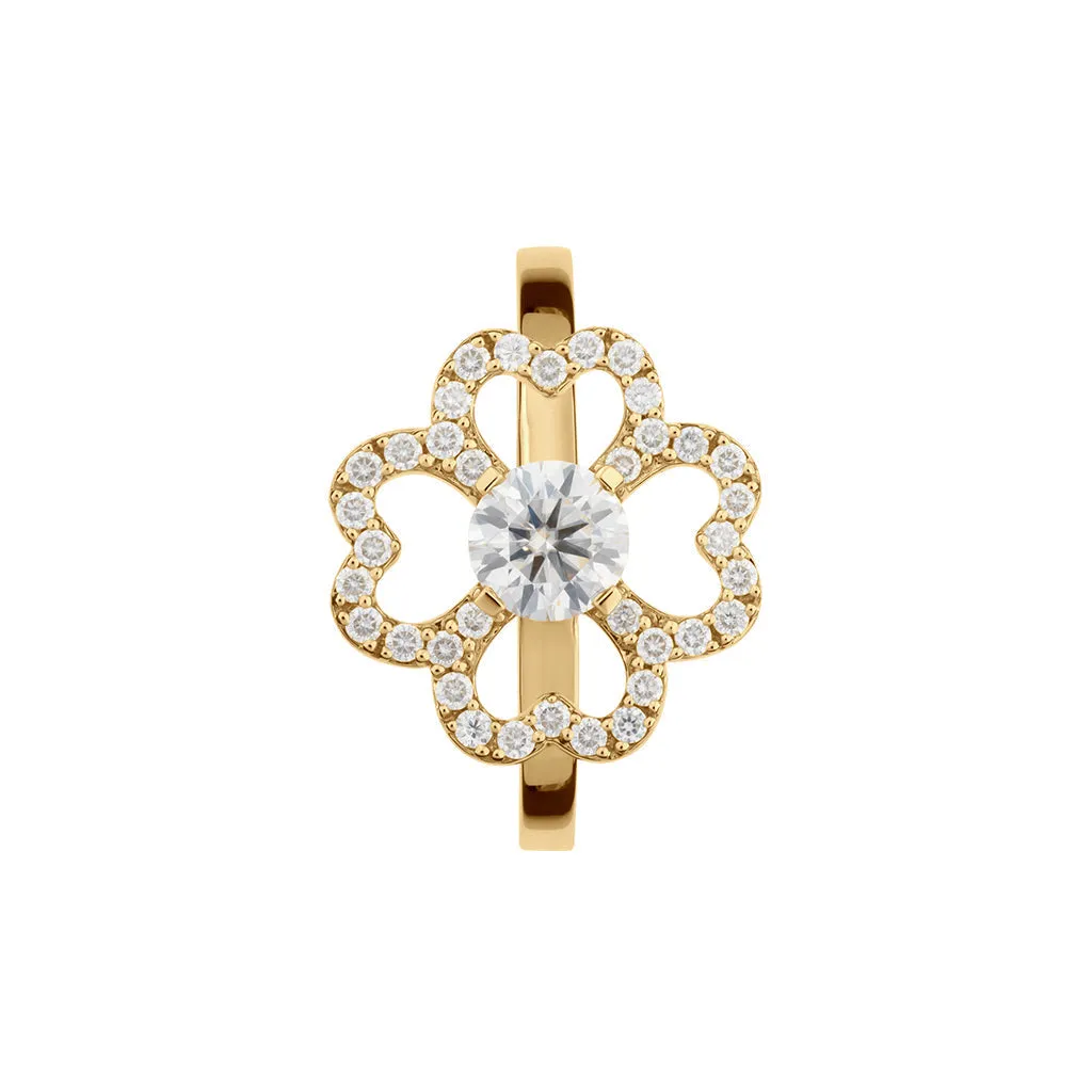 Flower Ring, Studded