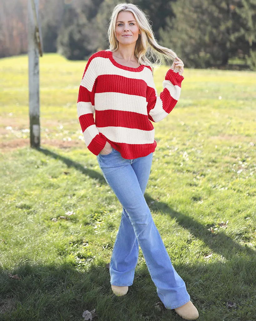 FOSTER STRIPED CREW COTTON