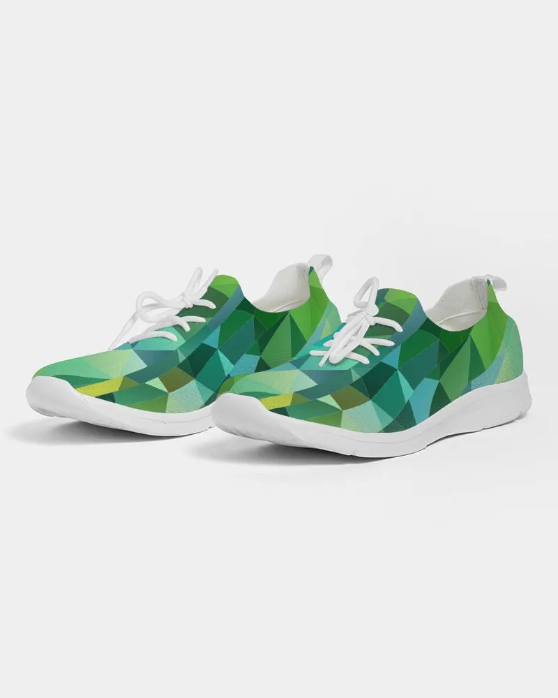 Green Line 101 Women's Lace Up Flyknit Shoe