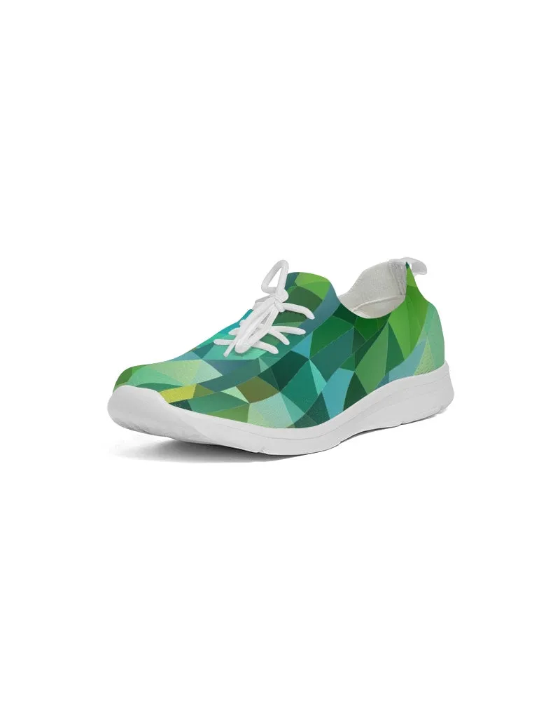 Green Line 101 Women's Lace Up Flyknit Shoe