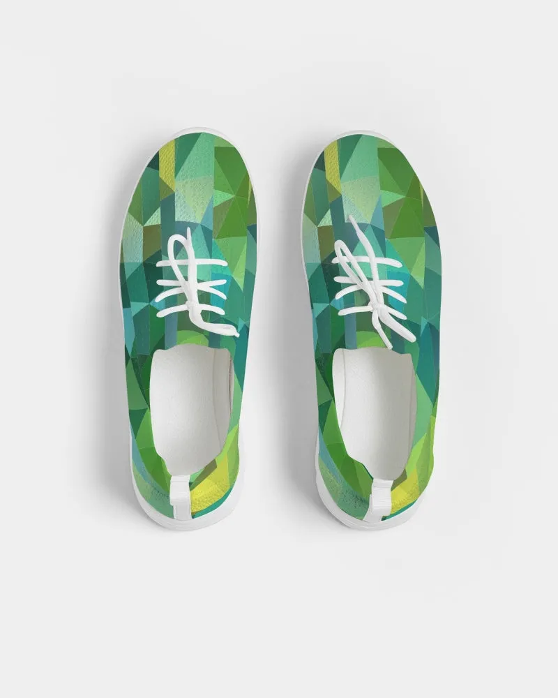 Green Line 101 Women's Lace Up Flyknit Shoe