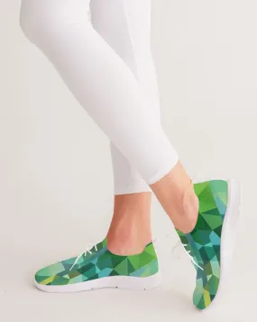 Green Line 101 Women's Lace Up Flyknit Shoe
