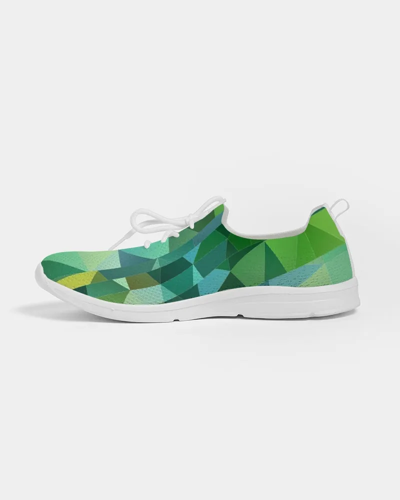 Green Line 101 Women's Lace Up Flyknit Shoe