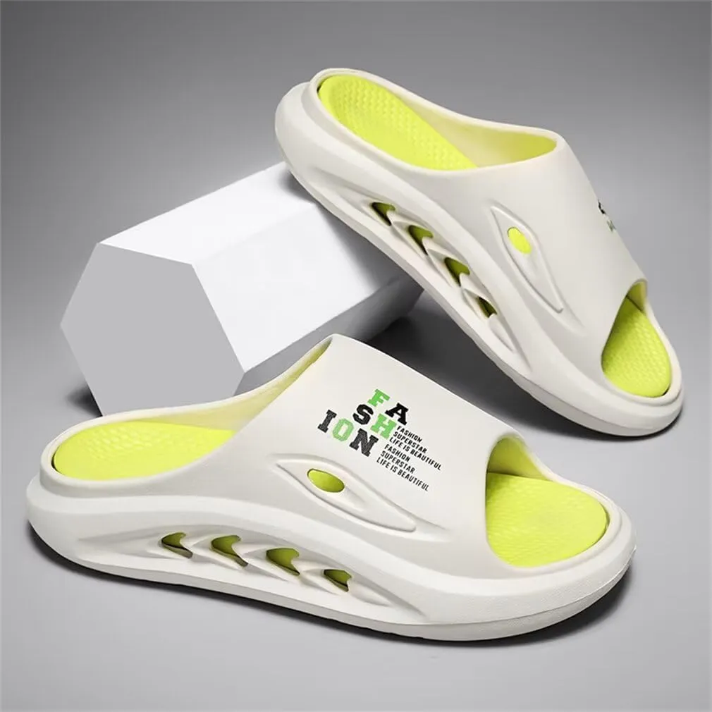 GSLMOLN Slippers Slides for Men, Non-Slip Cloud Slides House Bedroom Shoes Shower Quick Drying Sandals Indoor and Outdoor