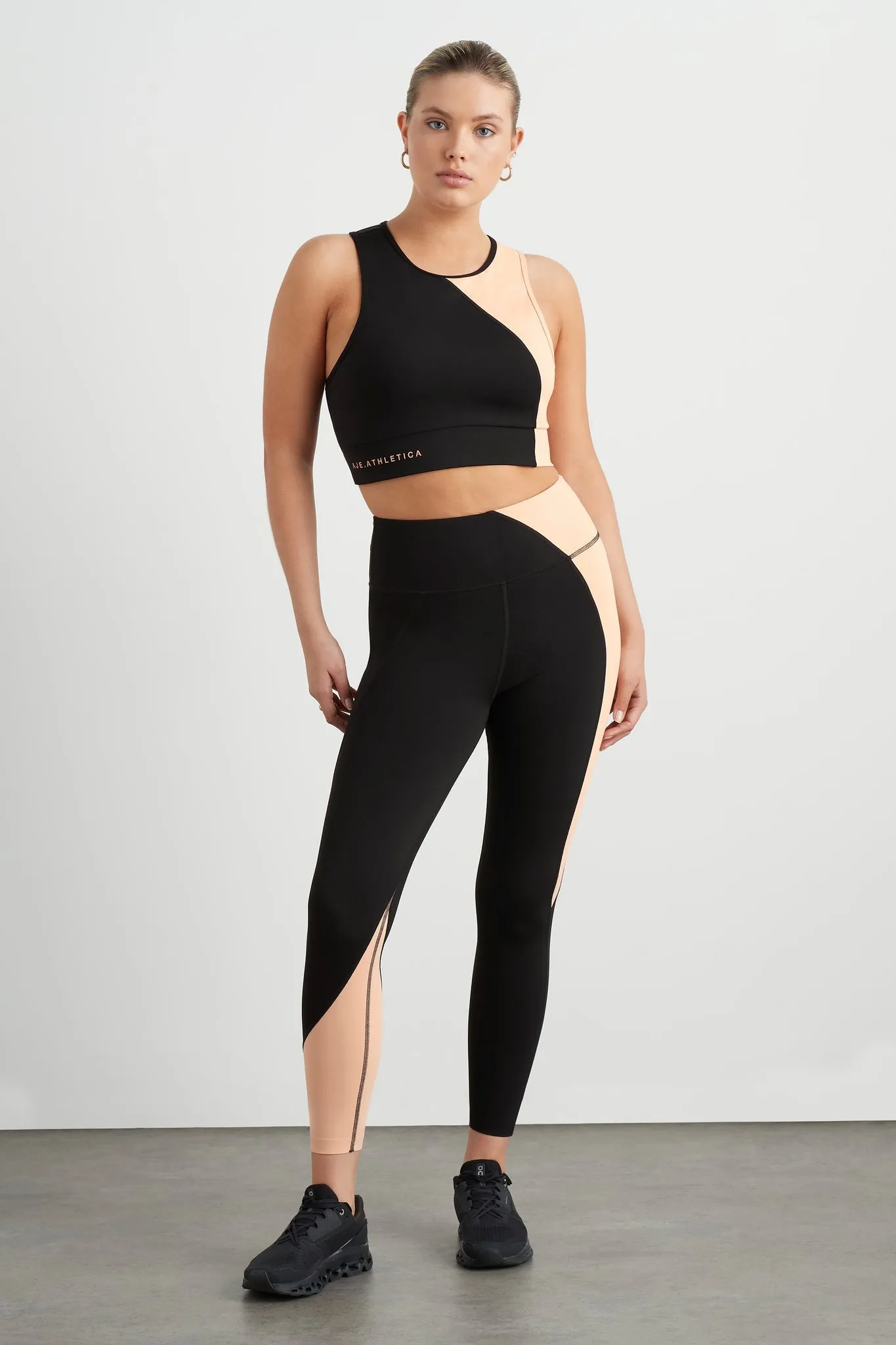 High Rise Colour Block 7/8 Legging 226