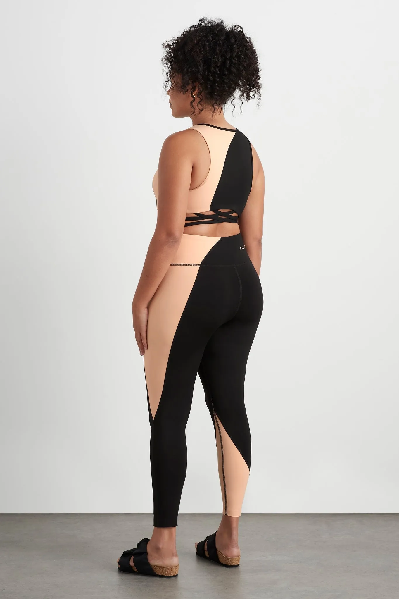 High Rise Colour Block 7/8 Legging 226
