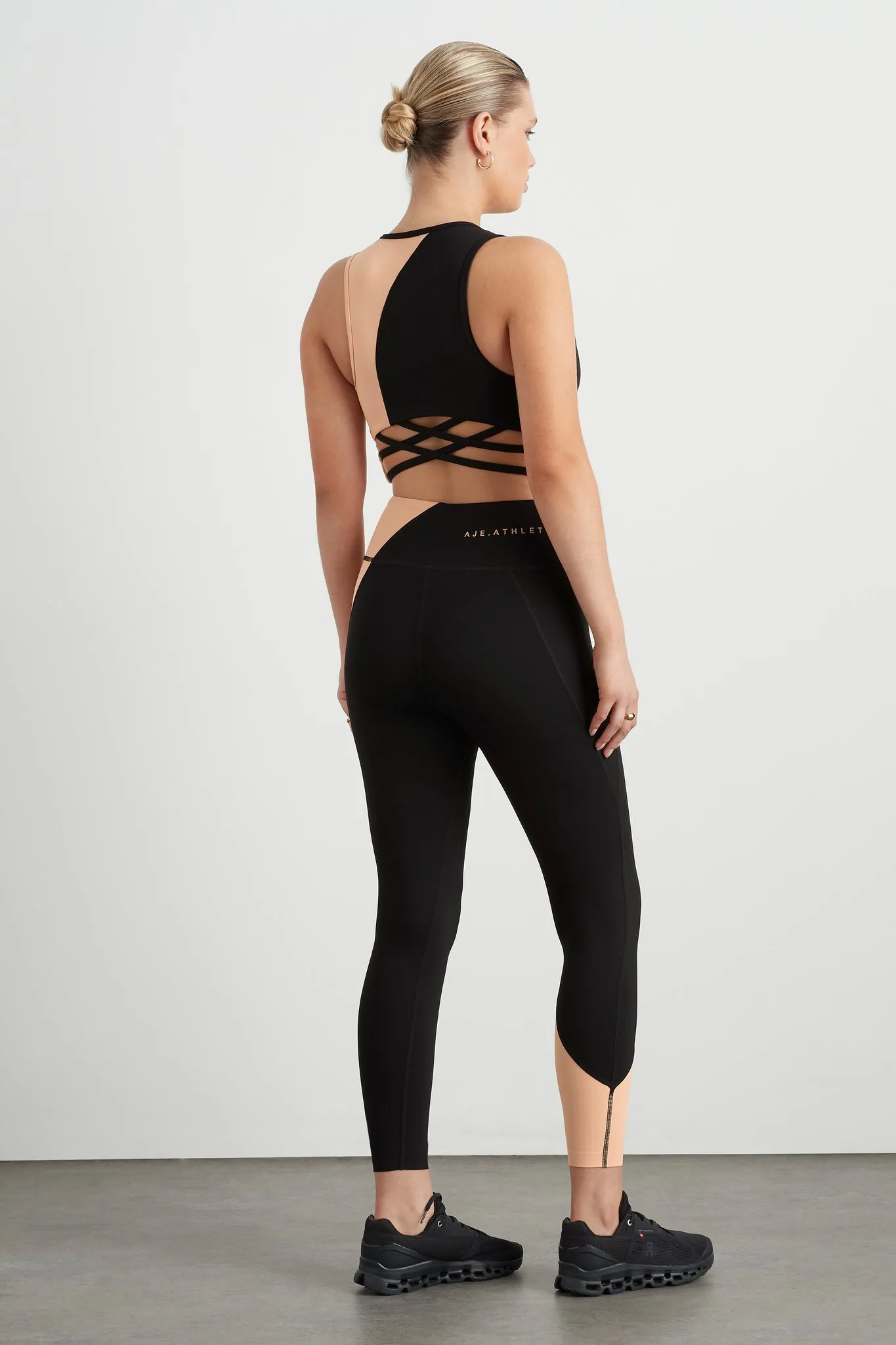 High Rise Colour Block 7/8 Legging 226