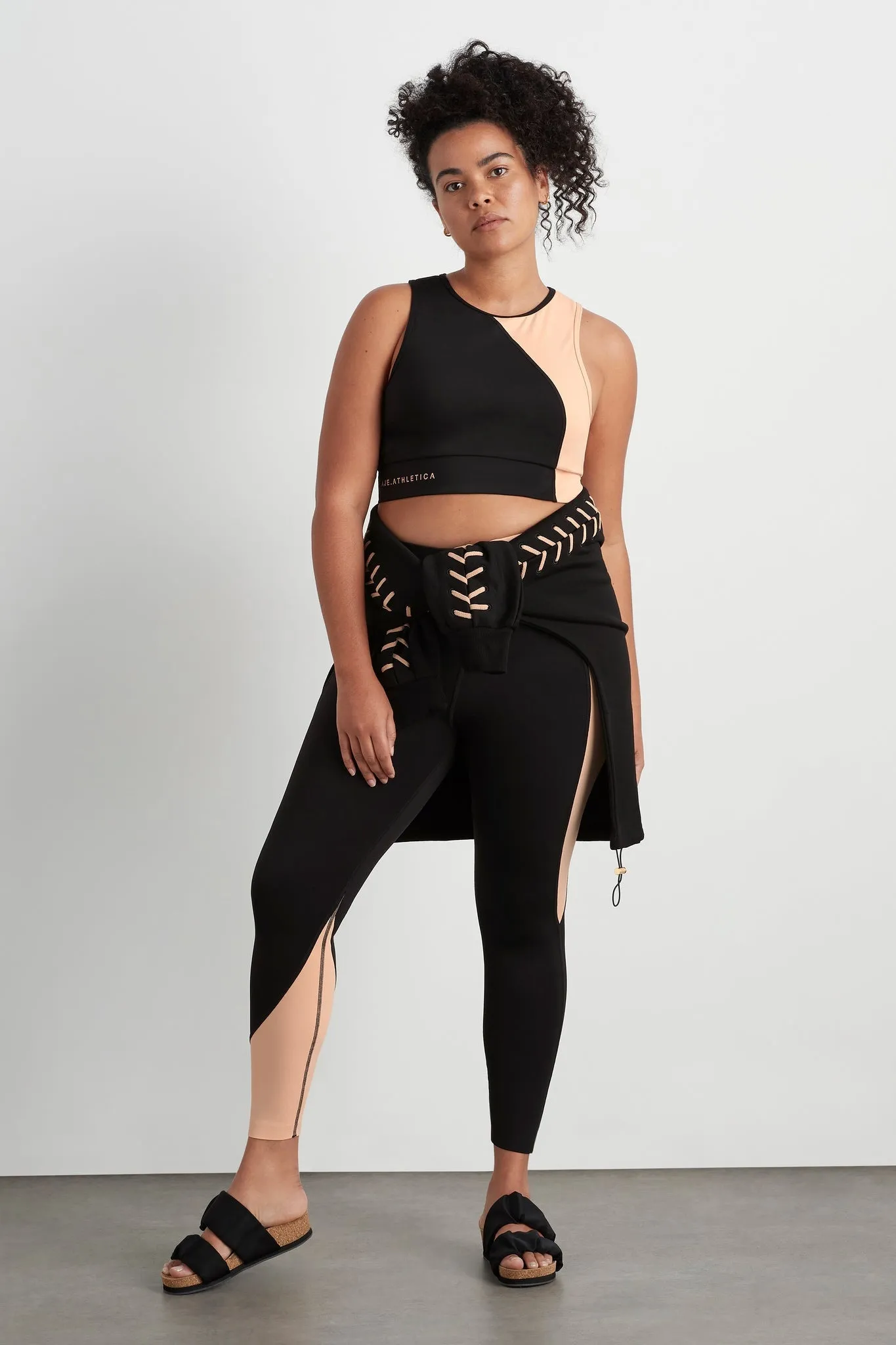 High Rise Colour Block 7/8 Legging 226
