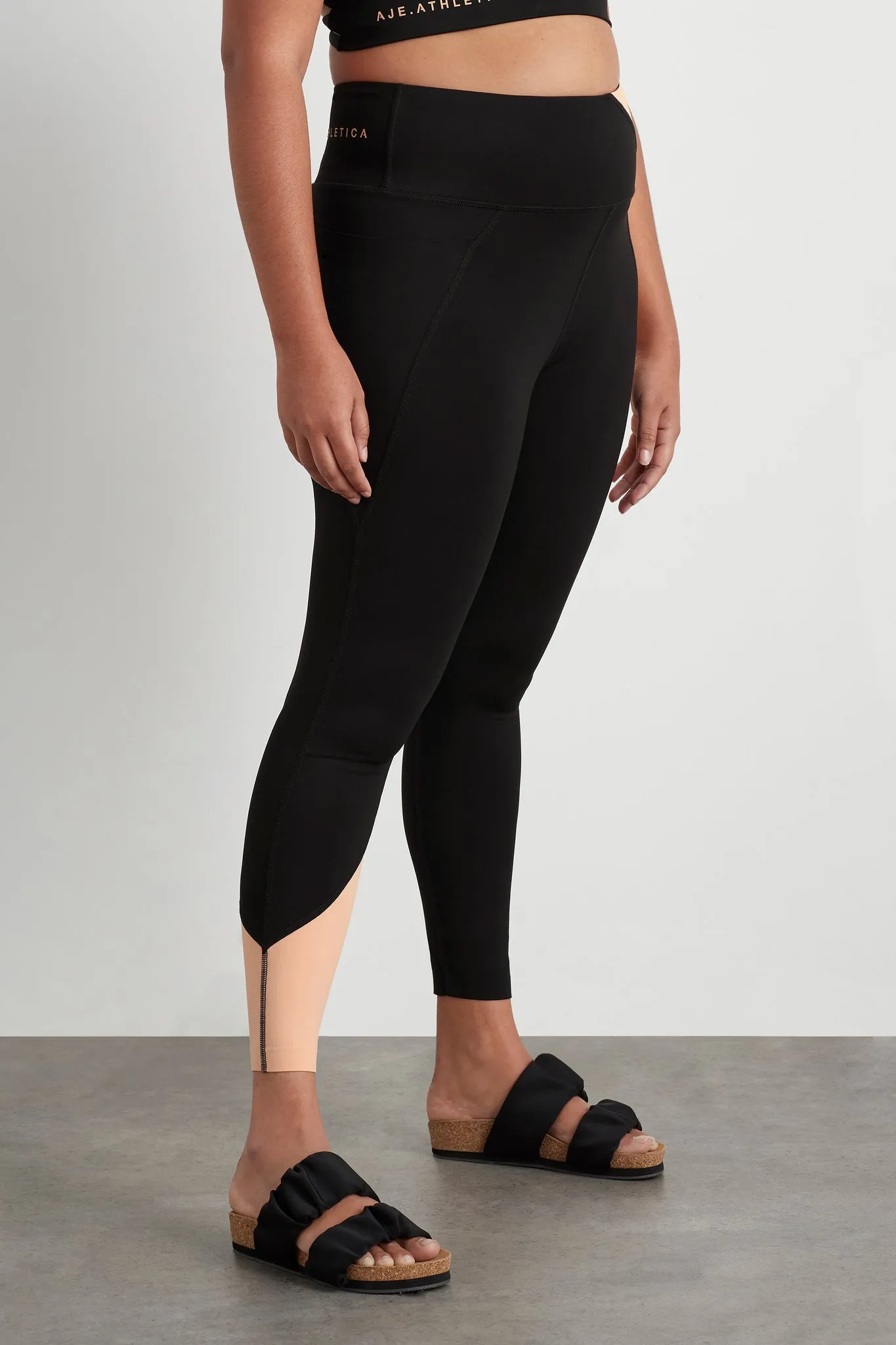 High Rise Colour Block 7/8 Legging 226