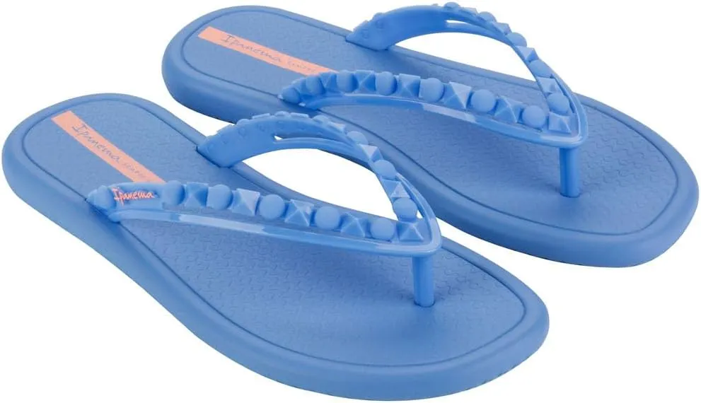 Ipanema Meu Sol Rasteira Womens Flip Flops - Studded Flip Flops for Women, Flip Flops with Arch Support, Beach Flip Flops, Dressy Women Flip Flop, Studded Sandals