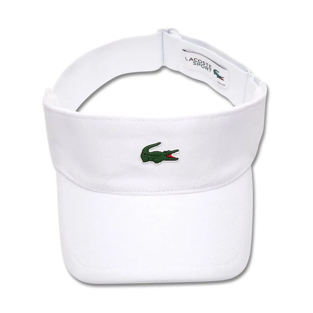 Lacoste Unisex Sport Pique and Fleece Tennis Golf Visor 2023