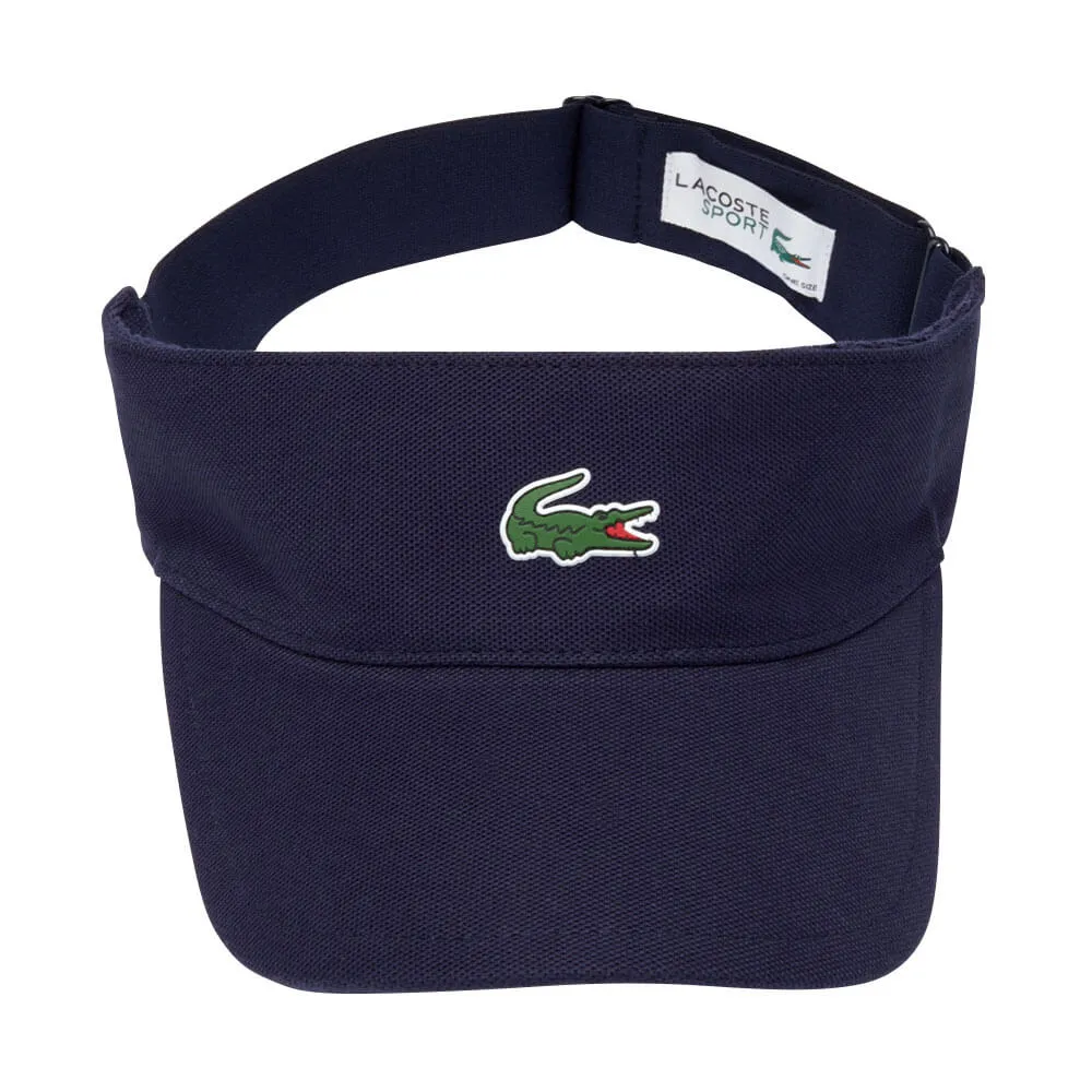 Lacoste Unisex Sport Pique and Fleece Tennis Golf Visor 2023