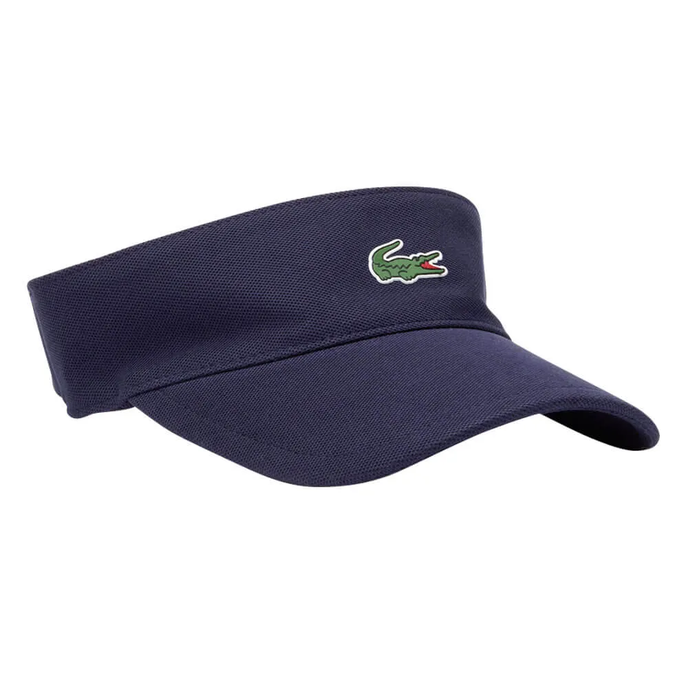 Lacoste Unisex Sport Pique and Fleece Tennis Golf Visor 2023