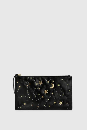 Large Celestial Studded Pouch