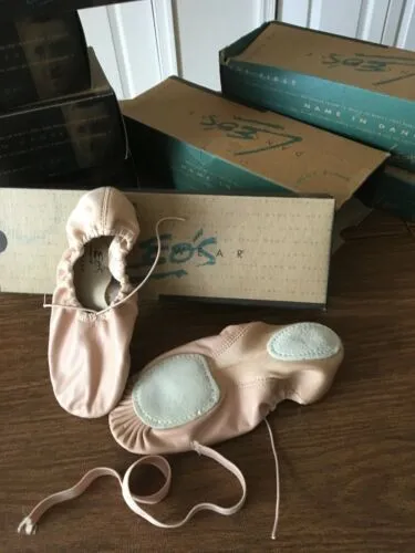 Leo's Split Sole Leather Ballet Shoes