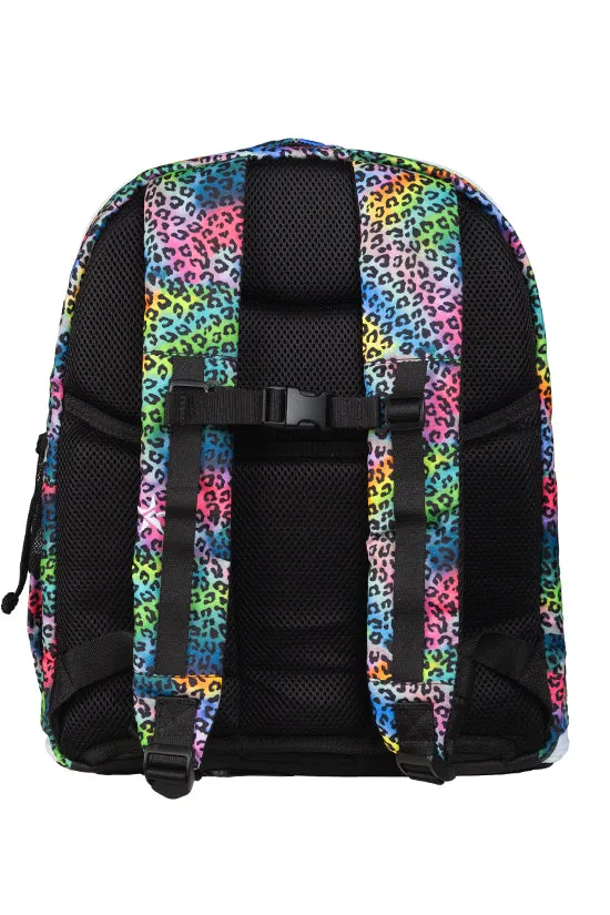 Limited Edition Jungle Rebel Dream Bag Plus in Rainbow Design with White Zipper